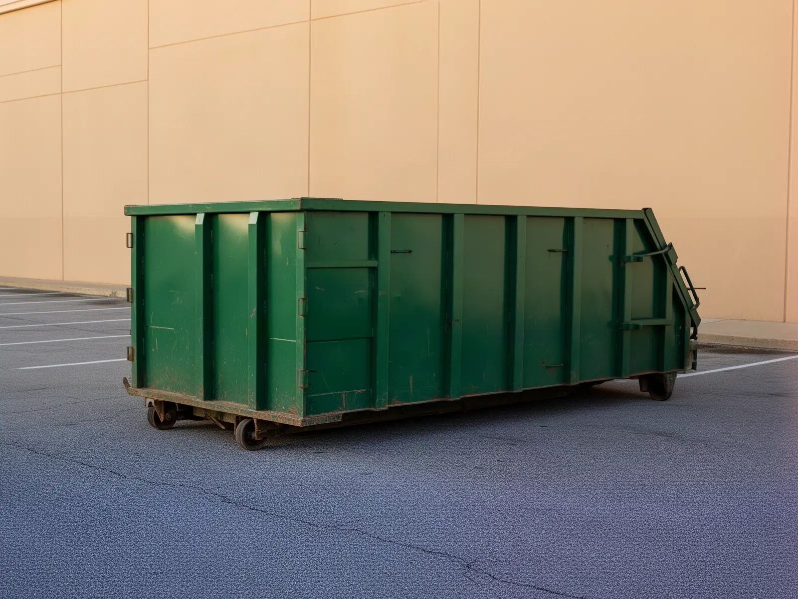 Roll-off dumpster from Tubbs & Phillips Dumpster Rental in Alexandria, VA